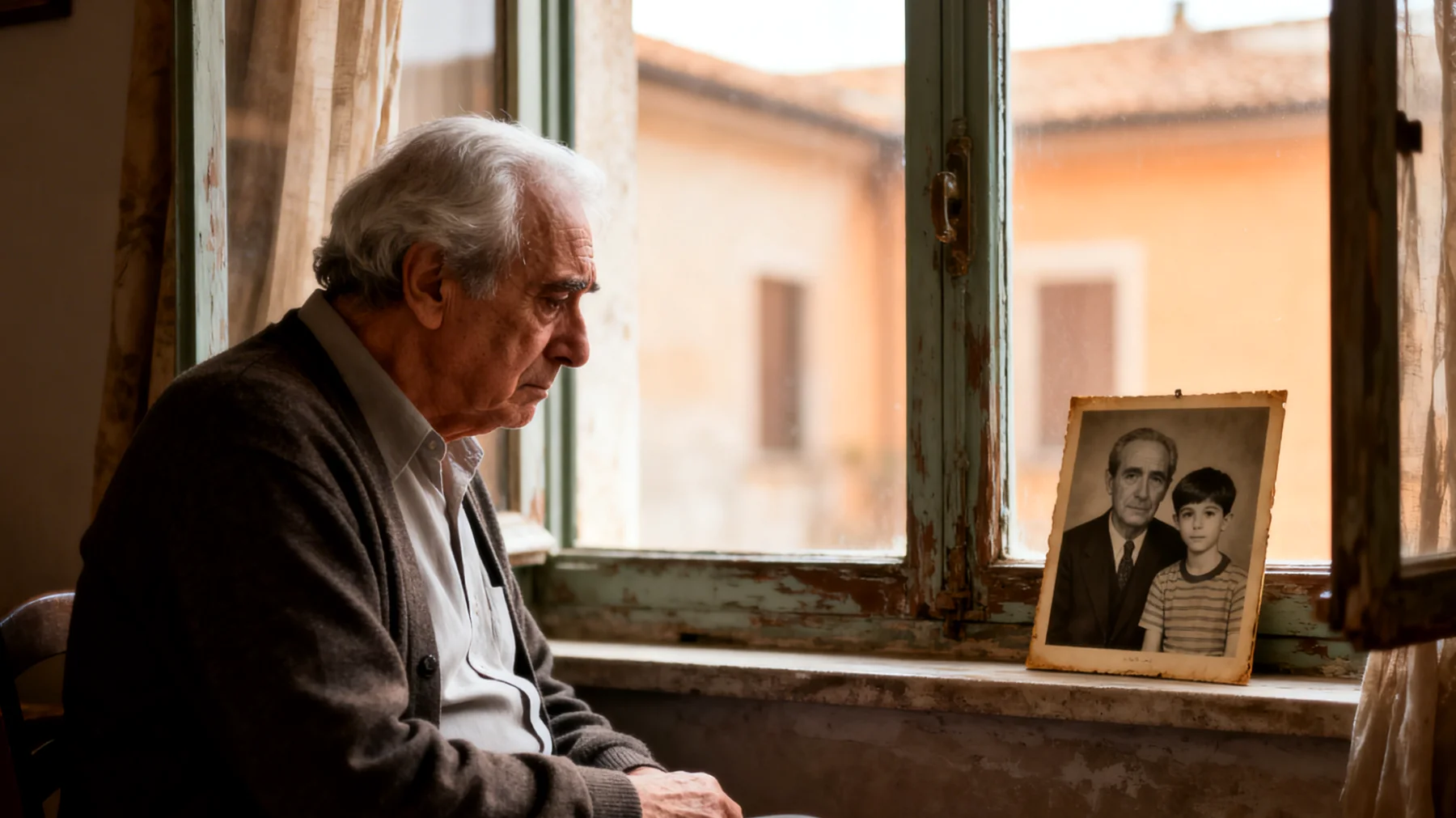 Il nonno avverte un crescente timore che il nipote adolescente si stia allontanando emotivamente, riducendo le visite, i messaggi e i momenti condivisi. Interpreta ogni segno di distanza come una perdita definitiva del legame speciale che credeva di avere con lui."