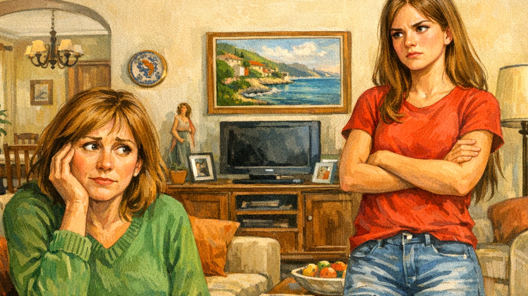 I genitori faticano a stabilire limiti chiari e a dire 'no' ai propri figli adolescenti, temendo conflitti, allontanamento emotivo o di danneggiare la relazione, finendo per cedere a richieste inappropriate o dannose"