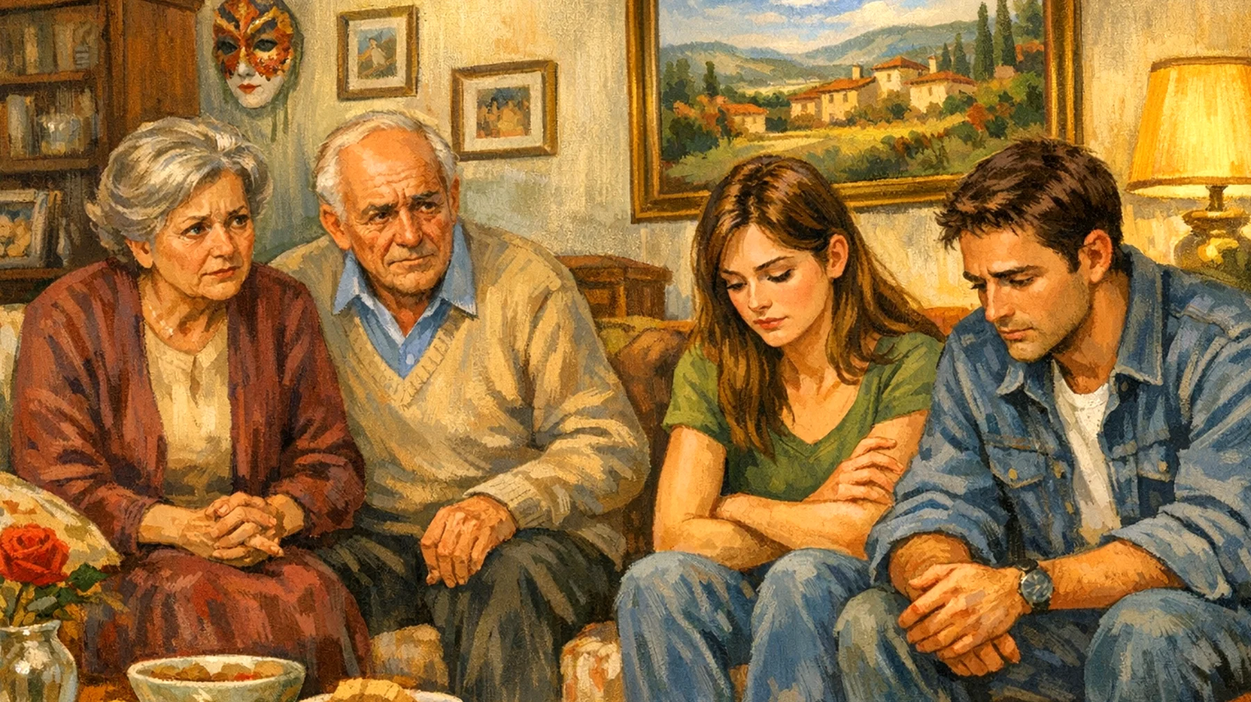 I nonni osservano con preoccupazione che i loro nipoti giovani adulti mostrano scarsa fiducia in se stessi, faticano a prendere decisioni autonome e tendono a sminuire i propri successi, manifestando insicurezza rispetto al proprio valore personale e alle proprie capacità."