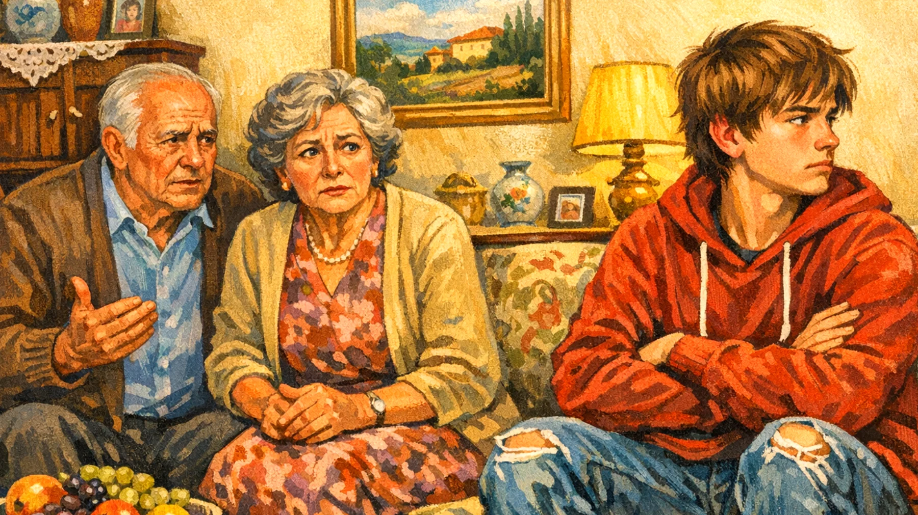 I nonni faticano ad aiutare i nipoti adolescenti ad affrontare i cambiamenti tipici della loro età (fisici, emotivi, scolastici) sentendosi impreparati di fronte alle loro reazioni e al loro bisogno di identità"