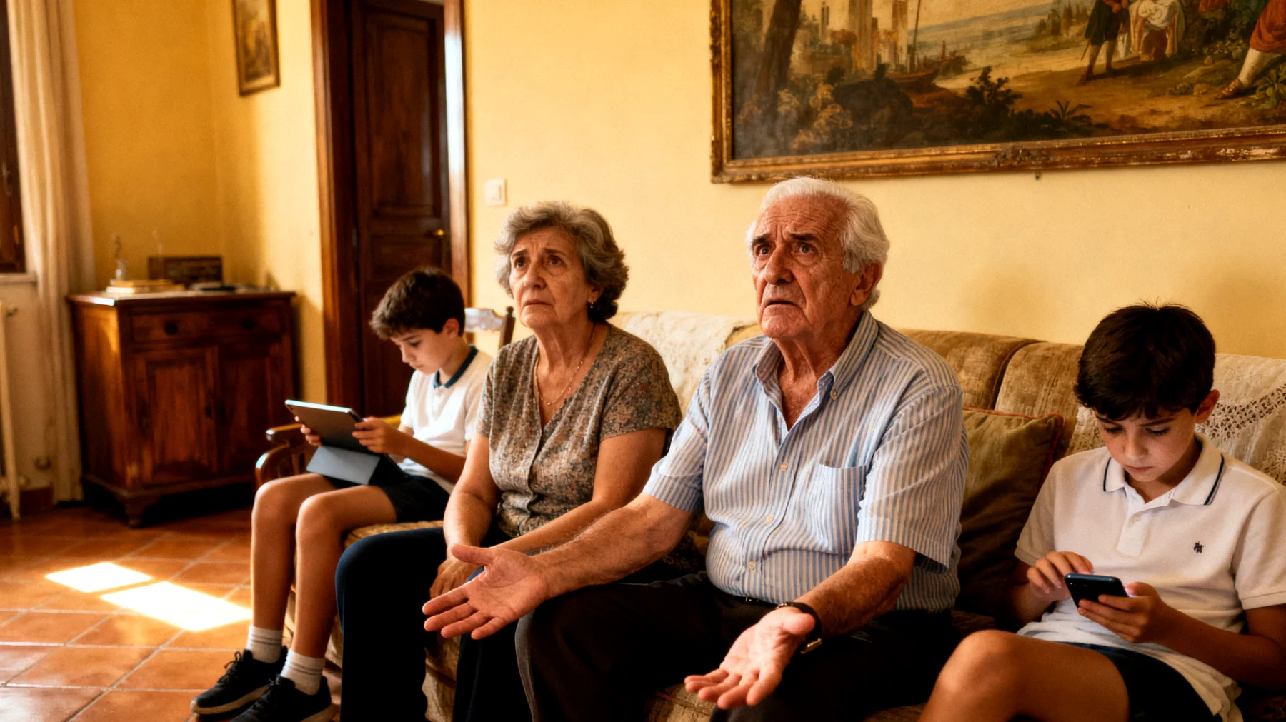 I nonni faticano a comunicare in modo efficace con i nipoti bambini, creando incomprensioni e frustrazione reciproca"